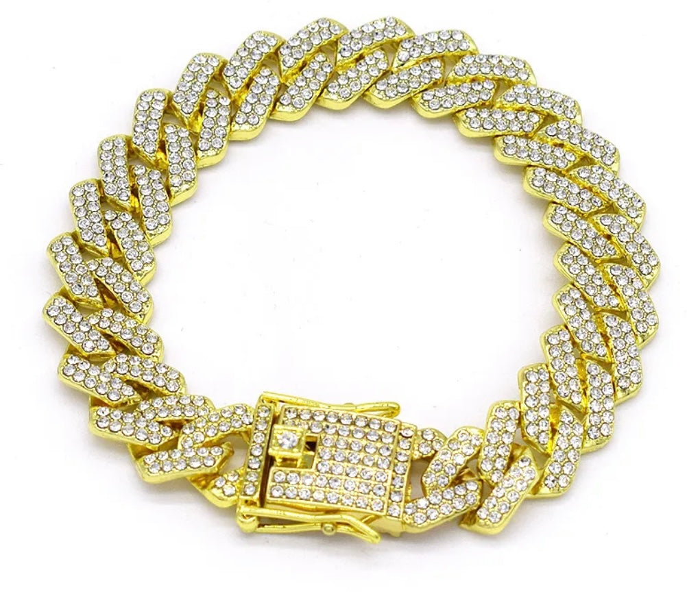 Miami Cuban Icy Clasp